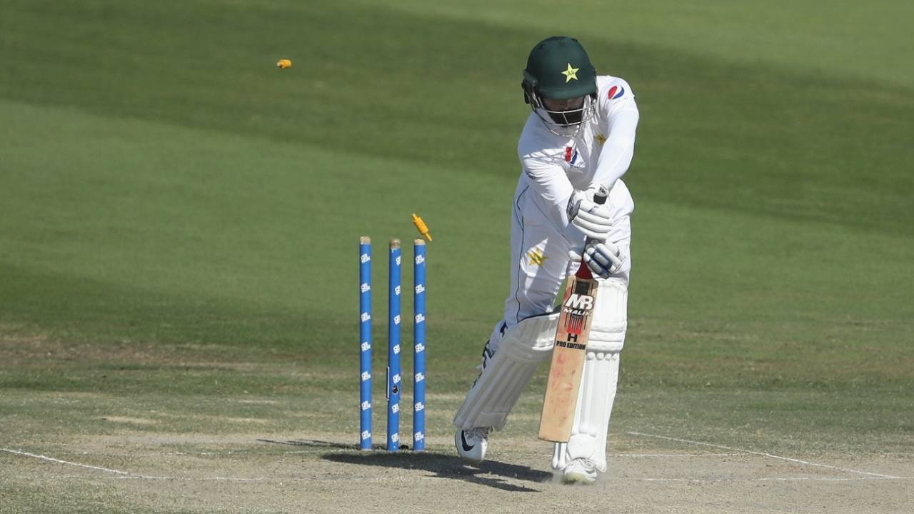 Mohammad Hafeez was bowled by a brute in his final Test innings&nbsp;&nbsp;&bull;&nbsp;&nbsp;Getty Images