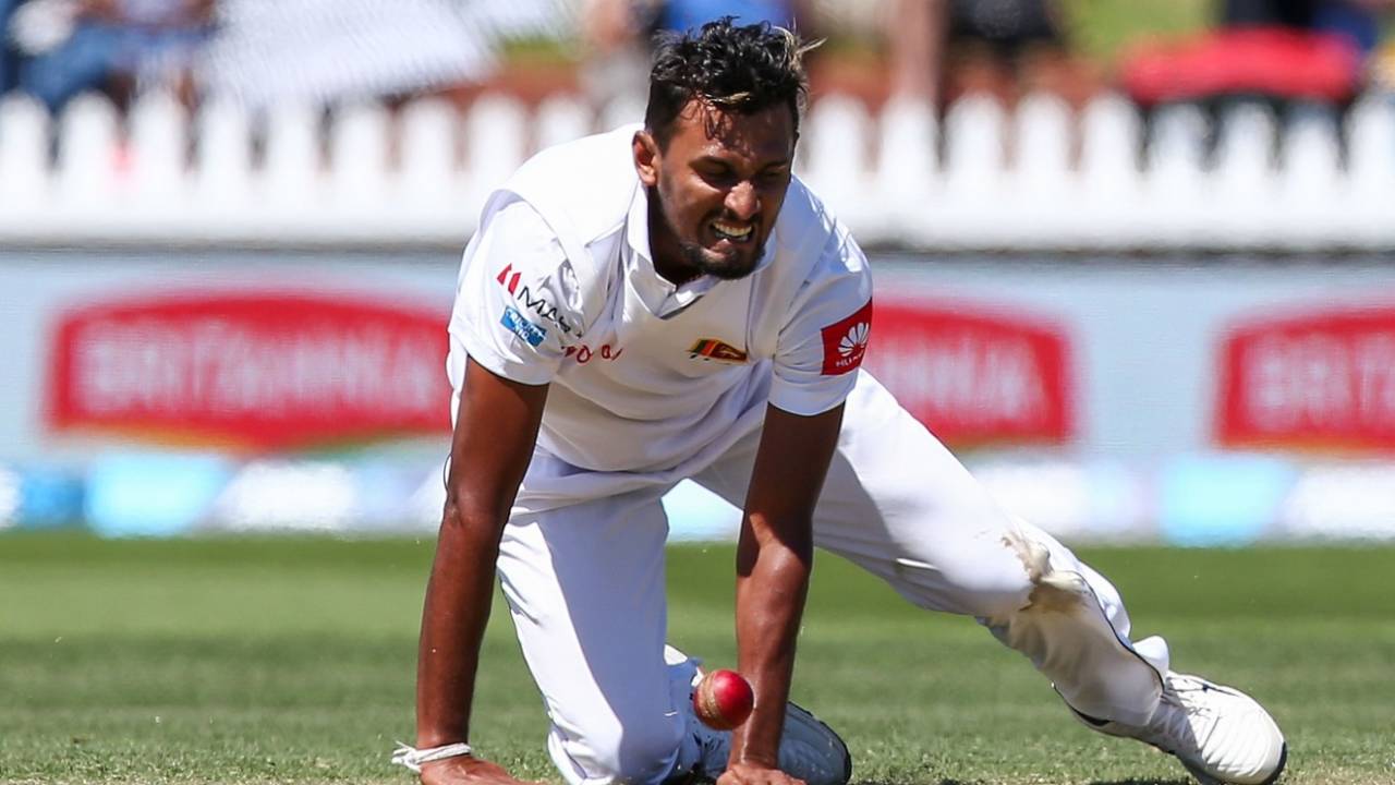 Sri Lanka's bowlers toiled hard without reward, New Zealand v Sri Lanka, 1st Test, Wellington, 2nd day, December 16, 2018