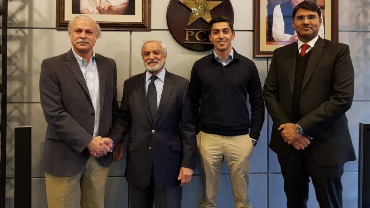 Ali Tareen with Ehsan Mani