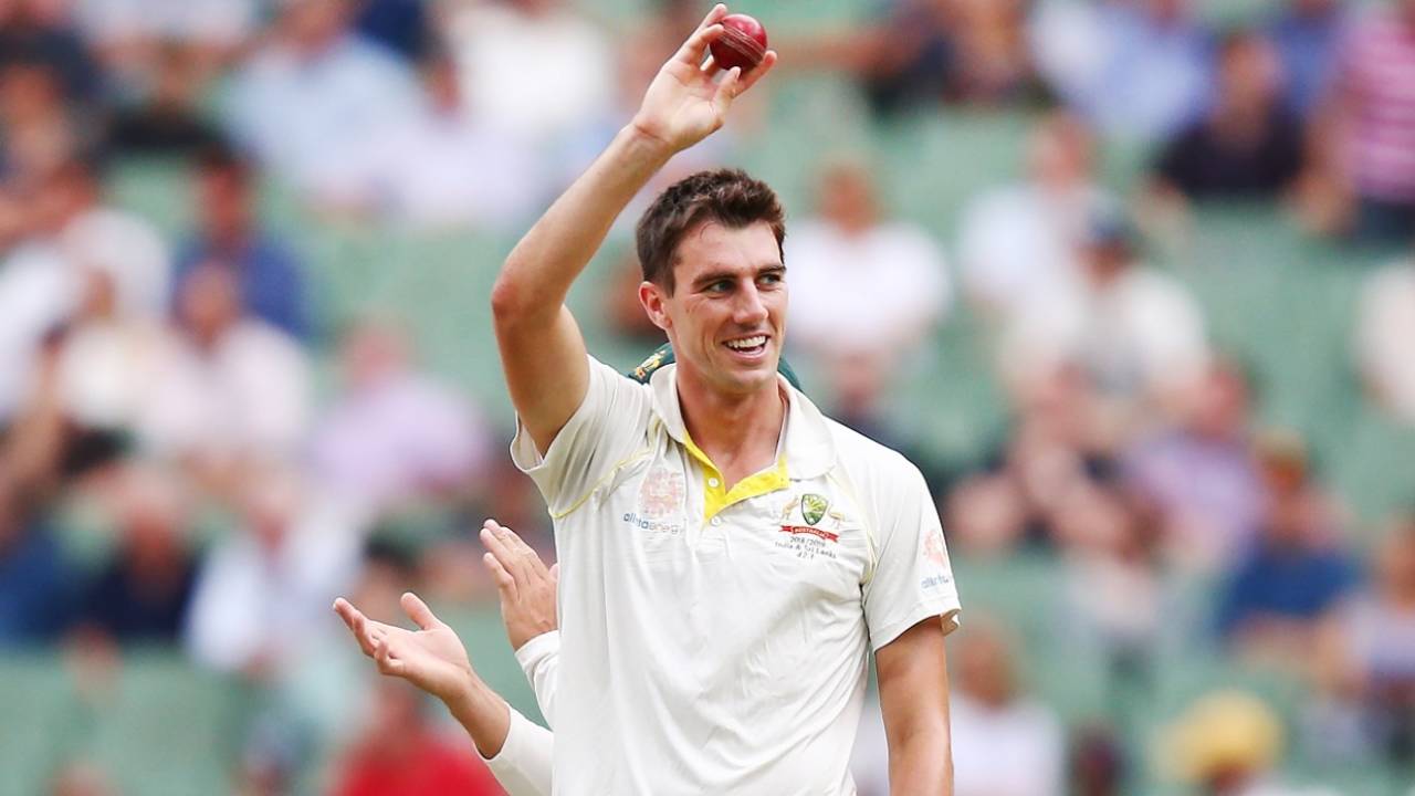 Pat Cummins celebrates his first five-wicket haul at home, Australia v India, 3rd Test, Melbourne, 4th day, December 29, 2018