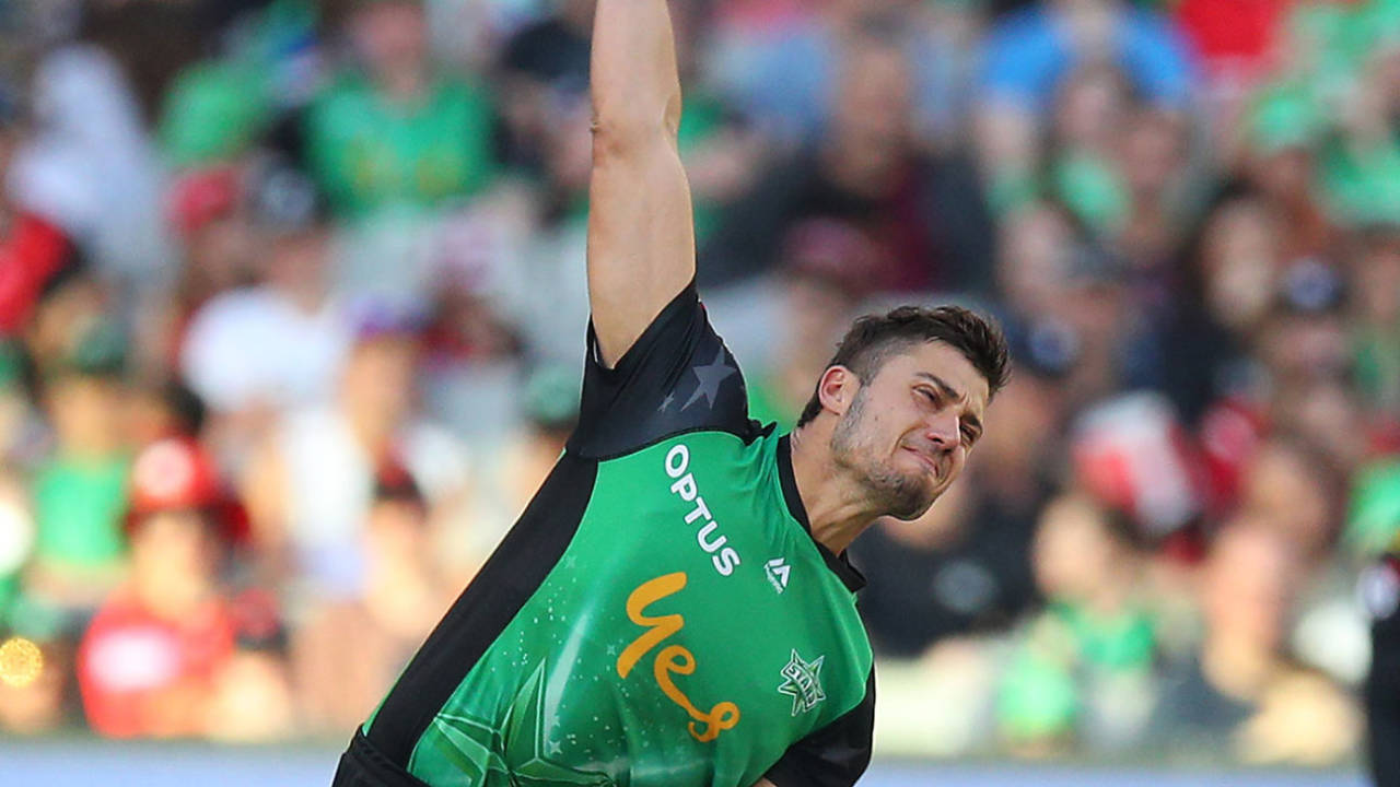 Marcus Stoinis produced an impressive all-round display, Melbourne Stars v Melbourne Renegades, MCG, January 1, 2019