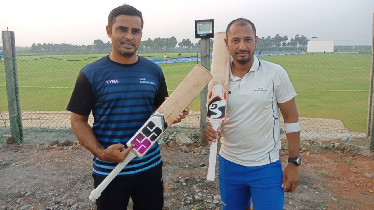 Rajat Bhatia and Vineet Saxena batted the entire day without being separated against Meghalaya, Puducherry v Uttarakhand, CAP Siechem Ground, Puducherry, December 25, 2018