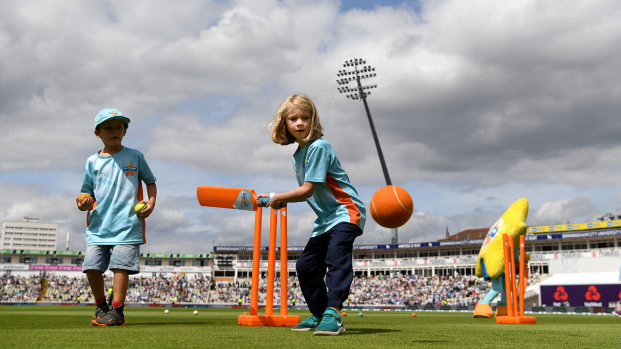 All Stars Cricket on the outfield at Edgbaston&nbsp;&nbsp;&bull;&nbsp;&nbsp;Getty Images