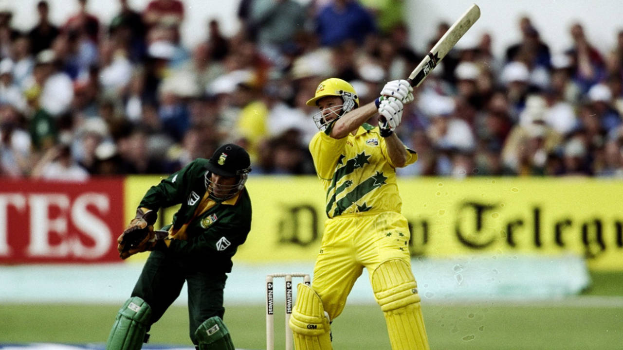 Steve Waugh smashes another four as Australia recover against South Africa