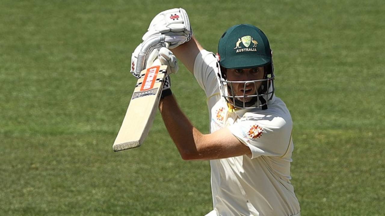 Kurtis Patterson has been in great touch, Cricket Australia XI v Sri Lankans, Tour game, Hobart, 3rd day, January 19, 2019