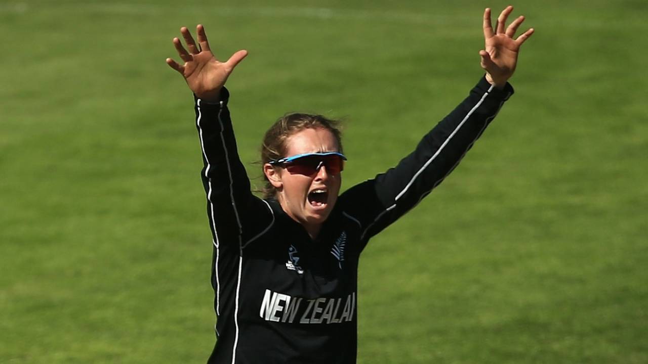 Anna Peterson picked up four wickets