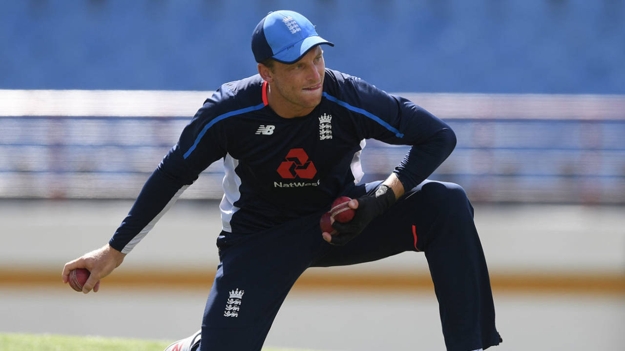 Jos Buttler during England's training session, England v West Indies, Gros Islet, St Lucia, February 7, 2019