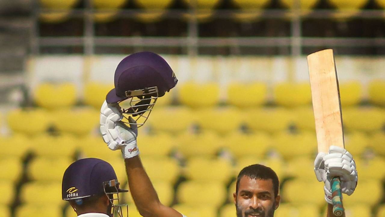 Akshay Karnewar scored a century