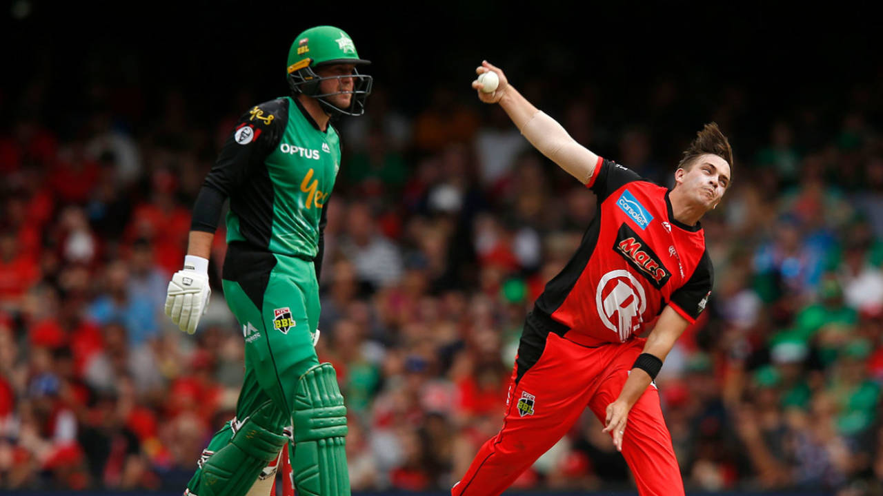 Cameron Boyce again fought back from an expensive start, Melbourne Renegades v Melbourne Stars, Final, BBL 2018-19, Melbourne, 17 February, 2019