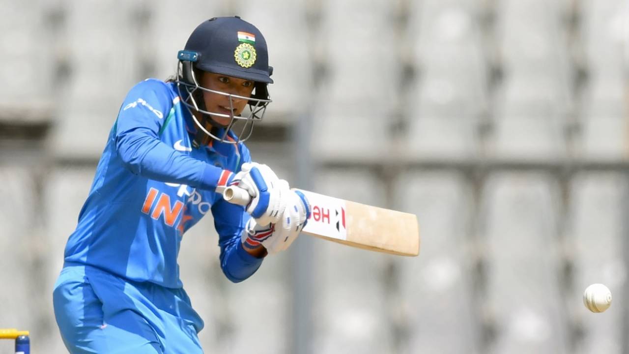 Smriti Mandhana hit a half-century, India v England, 2nd women's ODI, Mumbai, February 25, 2019