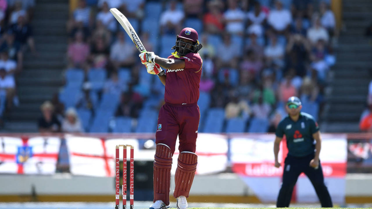 Chris Gayle went on another rampage, West Indies v England, 5th ODI, St Lucia, March 2, 2019 