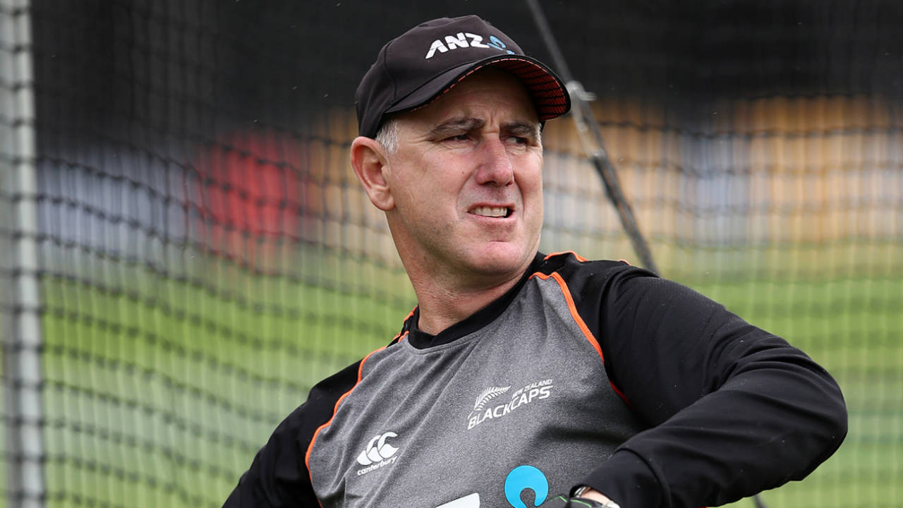New Zealand coach Gary Stead winds up&nbsp;&nbsp;&bull;&nbsp;&nbsp;Getty Images