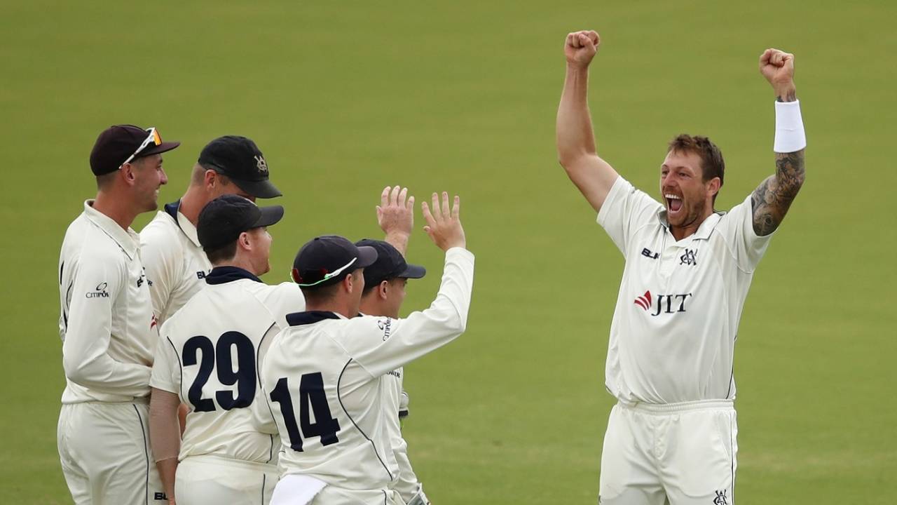 James Pattinson picked up seven wickets in the match&nbsp;&nbsp;&bull;&nbsp;&nbsp;Getty Images