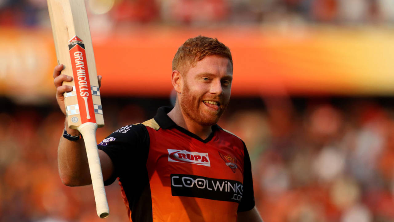 Jonny Bairstow is delighted after bringing up a hundred&nbsp;&nbsp;&bull;&nbsp;&nbsp;BCCI