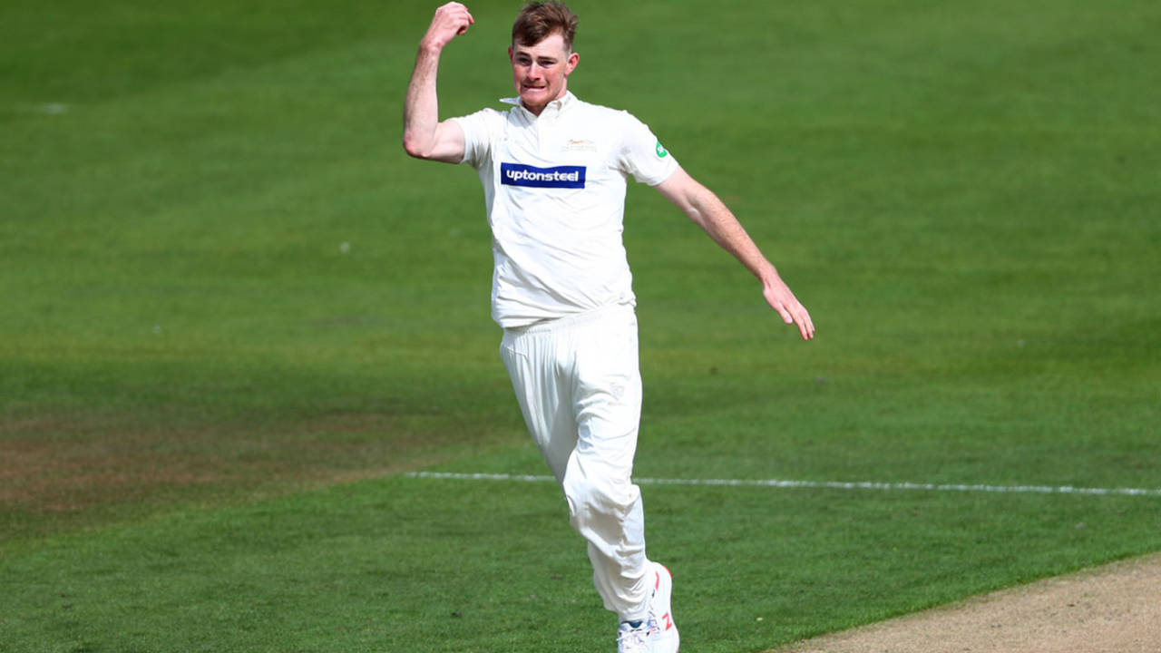 Tom Taylor claims another scalp, Sussex v Leicestershire, County Championship Division Two, Hove, April 5, 2019