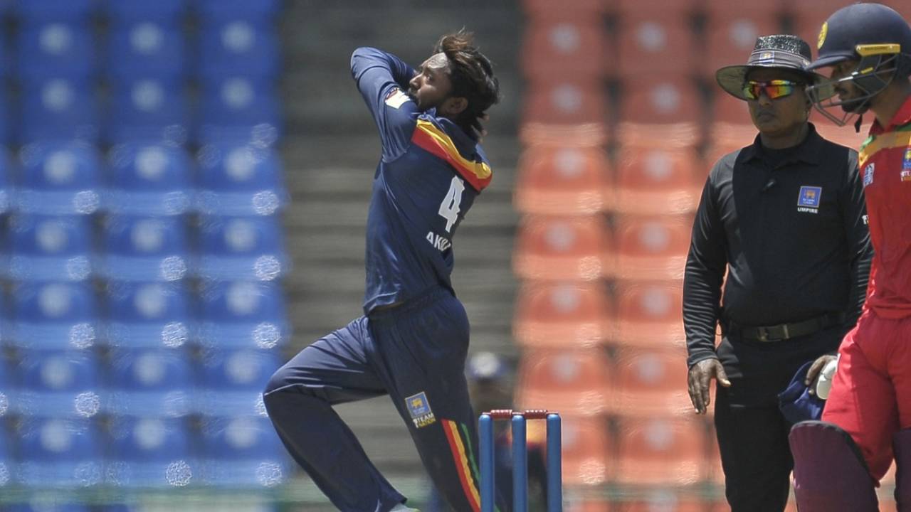 Akila Dananjaya got a five-wicket haul for Colombo