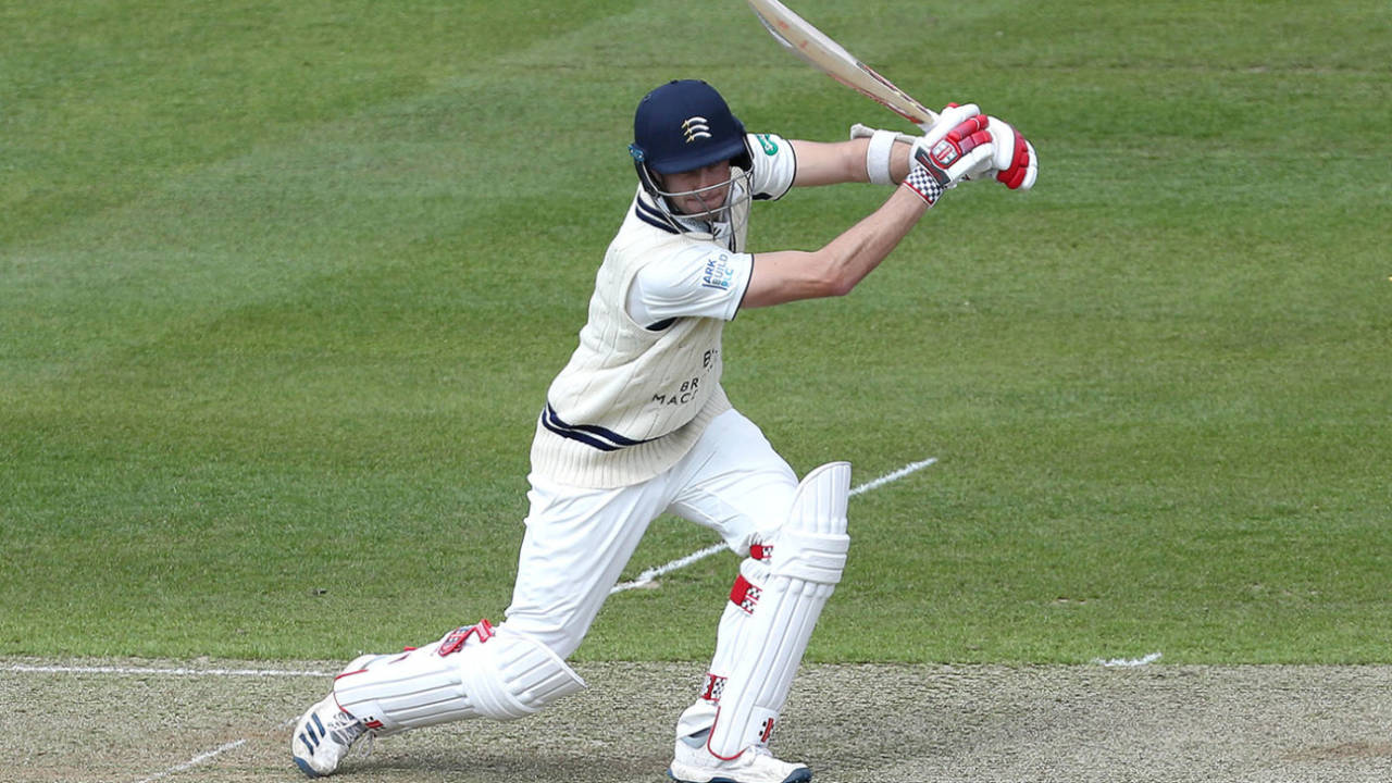 Stephen Eskinazi of Middlesex bats during the County Championship Division Two match against Lancashire at Lord's, April 11, 2019