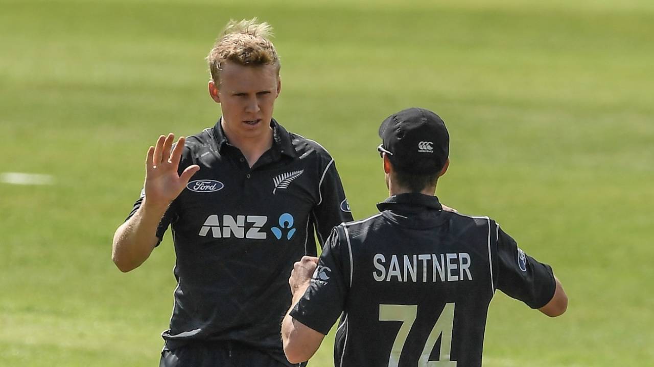 Kuggeleijn and Santner have played together since their school days&nbsp;&nbsp;&bull;&nbsp;&nbsp;Getty Images