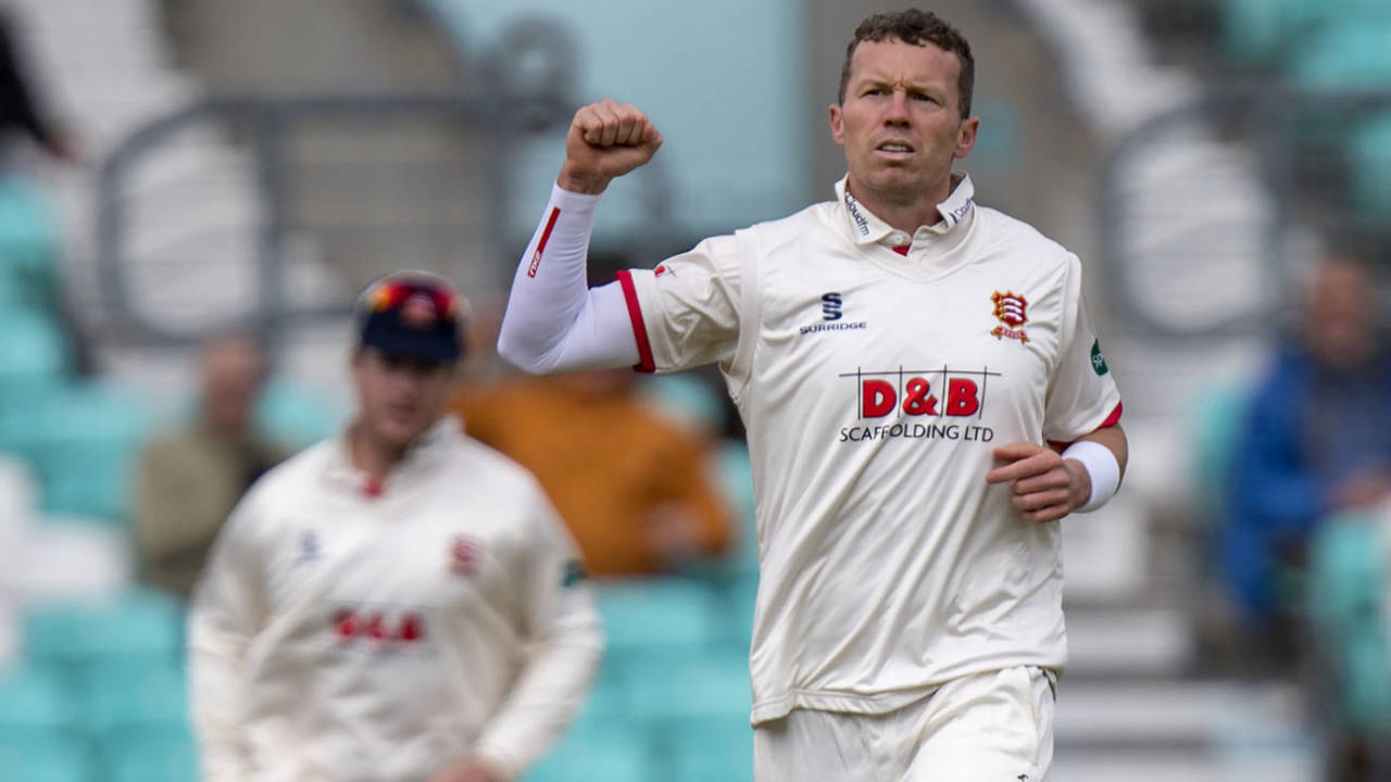 Peter Siddle back in the wickets for Essex, Surrey v Essex, County Championship, Division One, The Oval, April 12, 2019