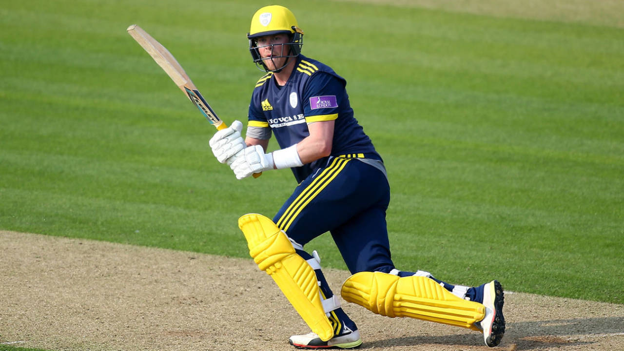 Sam Northeast scored an unbeaten ton against his former side, Kent v Hampshire, Royal London Cup, South Group, Canterbury, April 17, 2019