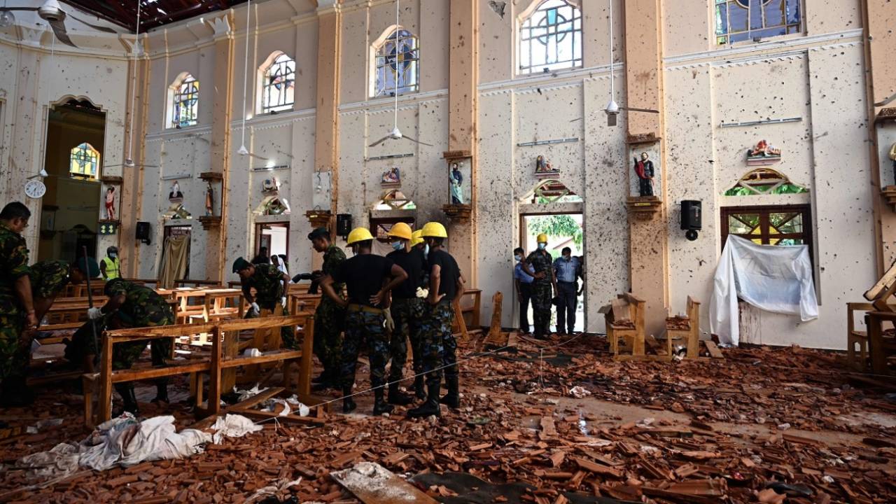 Sri Lanka was rocked by serial blasts on Easter Sunday