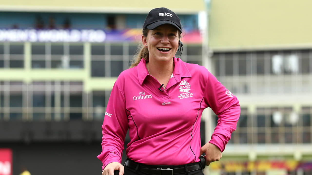 Claire Polosak during the 2018 World T20