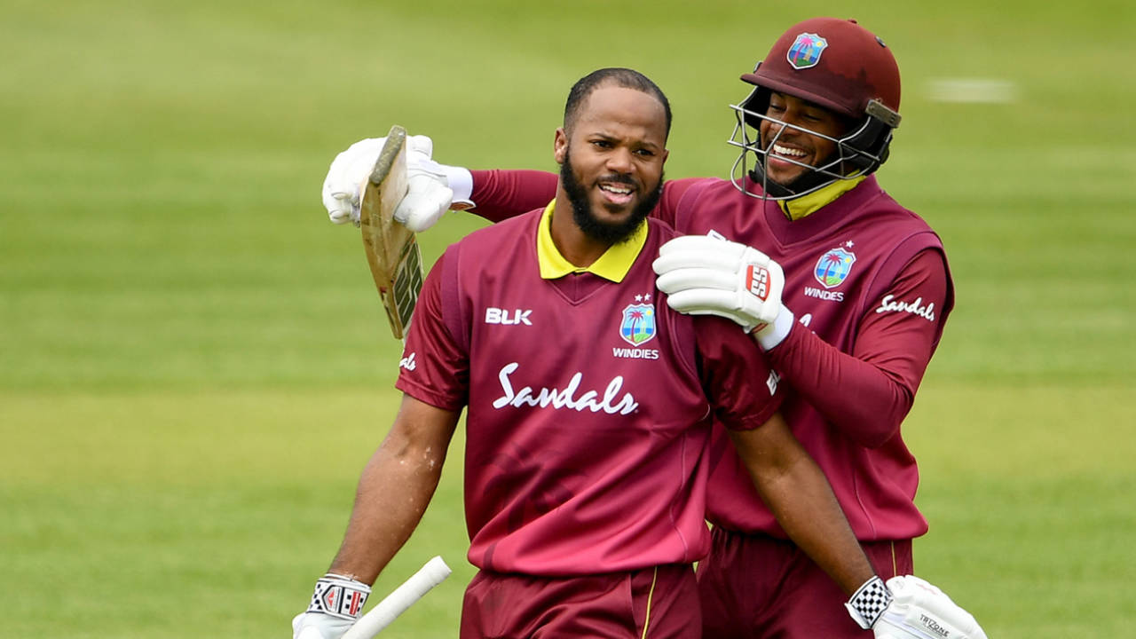 John Campbell and Shai Hope put on the biggest opening stand in all ODI cricket&nbsp;&nbsp;&bull;&nbsp;&nbsp;Sportsfile via Getty Images