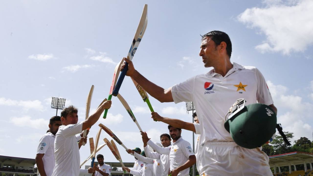 Younis Khan retired in 2017 as Pakistan's highest Test run-getter