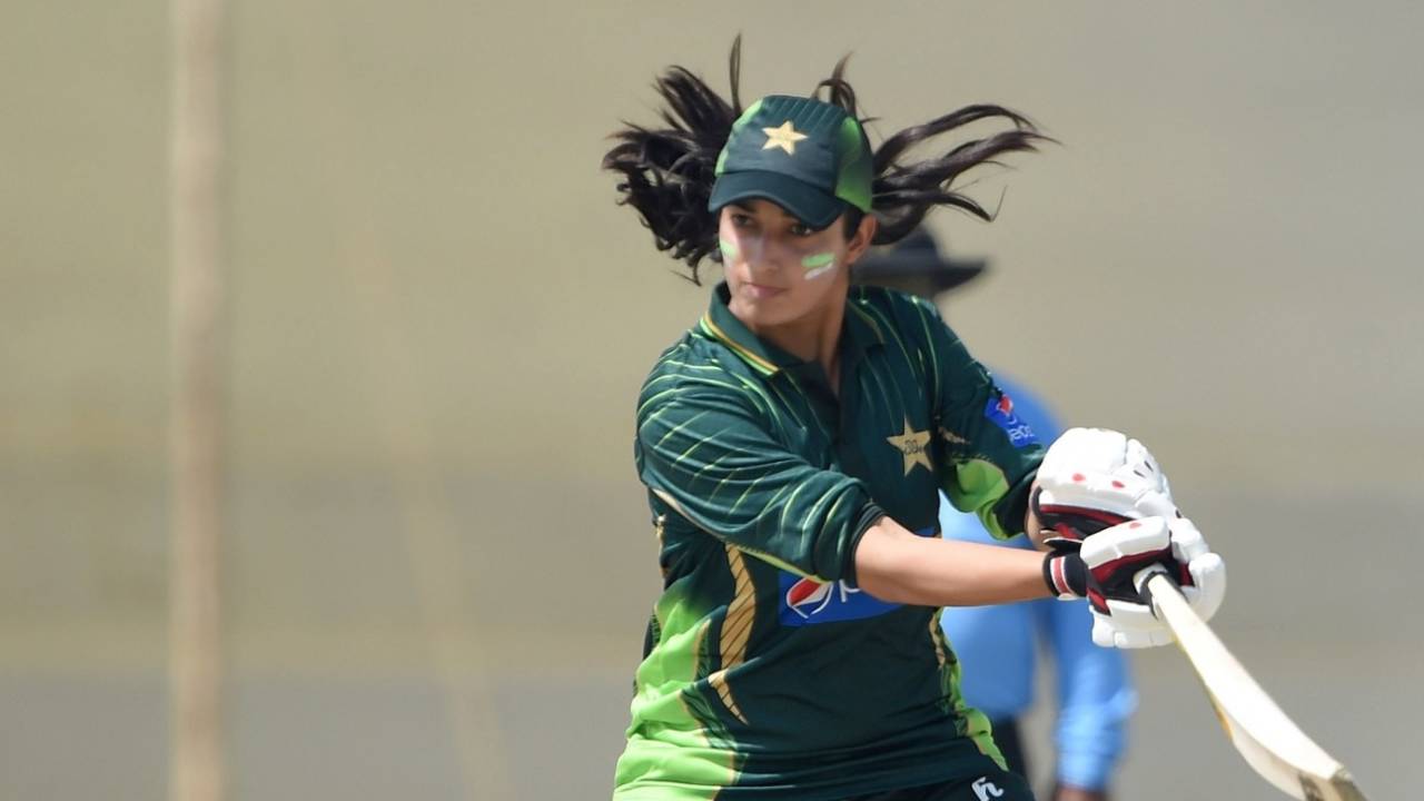 Aliya Riaz hit an 82-ball 71 to help Pakistan tie the final ODI&nbsp;&nbsp;&bull;&nbsp;&nbsp;Getty Images