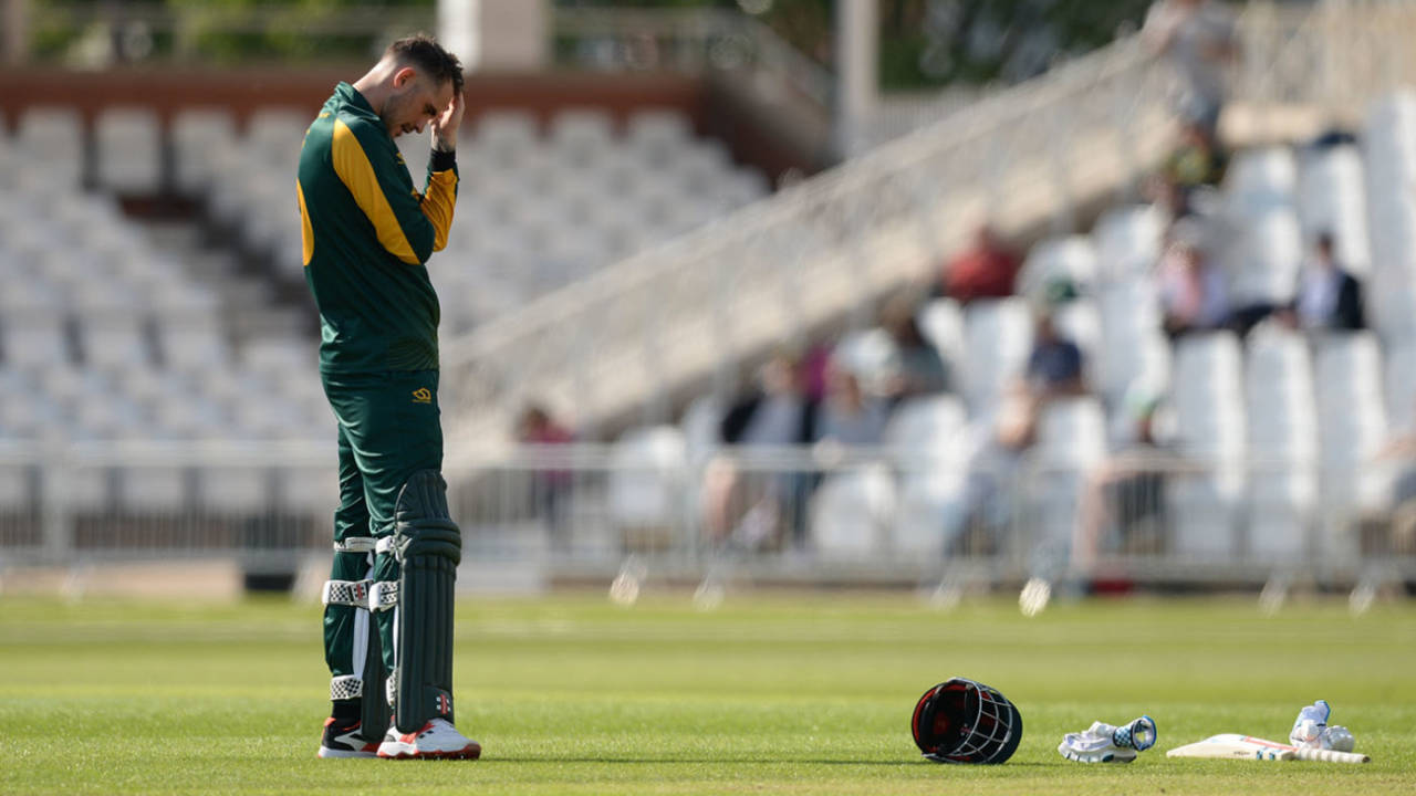 Alex Hales misses out on a final at Lord's'after Nottinghamshire's defeat&nbsp;&nbsp;&bull;&nbsp;&nbsp;Philip Brown