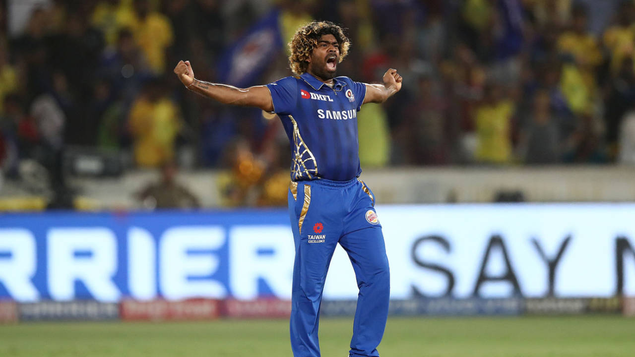 Lasith Malinga pulled out one of his final-over specials, Mumbai Indians v Chennai Super Kings, IPL 2019 final, Hyderabad, May 12, 2019