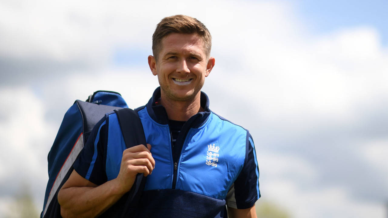 Joe Denly of England during a net session at The Ageas Bowl, Southampton, May 10, 2019