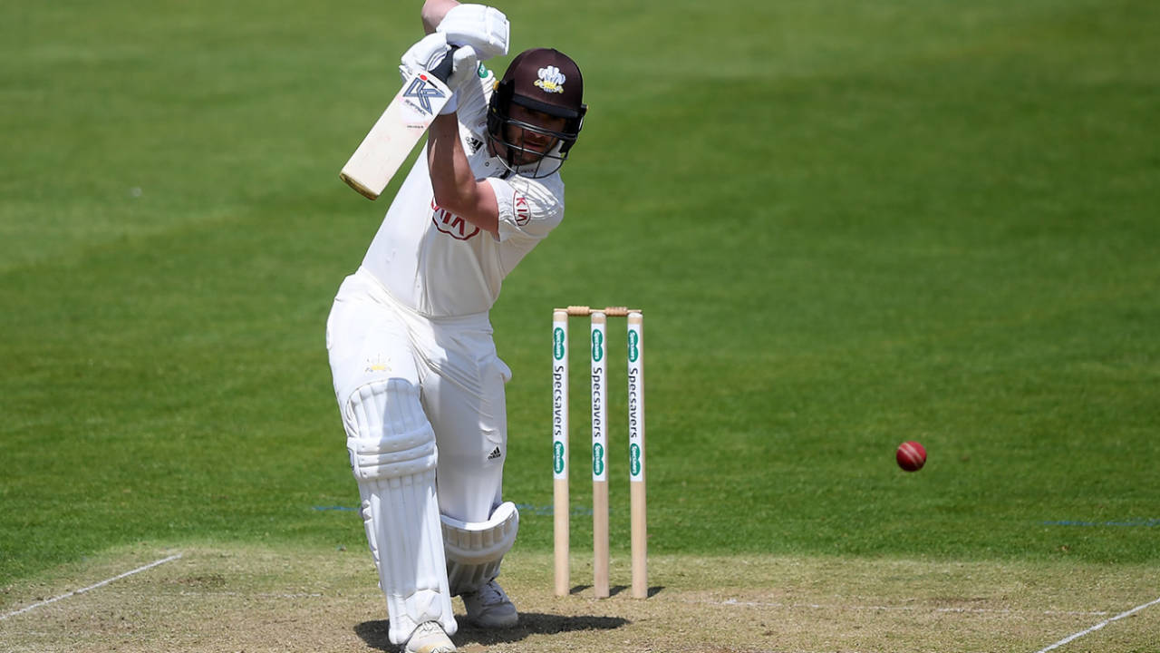 Mark Stoneman drives on his way to a fifty&nbsp;&nbsp;&bull;&nbsp;&nbsp;Getty Images