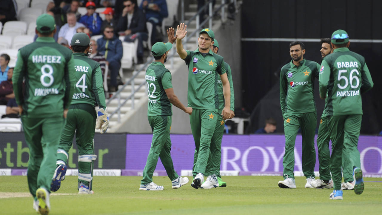 Shaheen Afridi took the catch to dismiss Jonny Bairstow, England v Pakistan, 5th ODI, Headingley, May 19, 2019