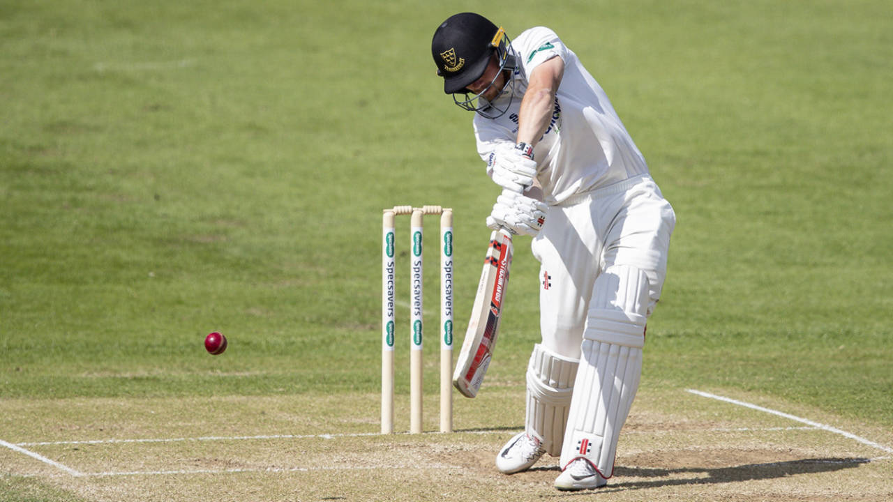 Phil Salt cracks a square drive, Northamptonshire v Sussex, County Championship, Wantage Road, May 22, 2019
