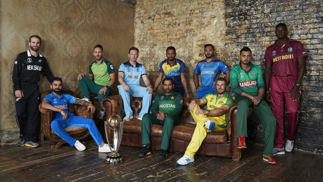 The captains for the 2019 ODI World Cup - the official photograph this year will have completely different faces&nbsp;&nbsp;&bull;&nbsp;&nbsp;IDI via Getty Images
