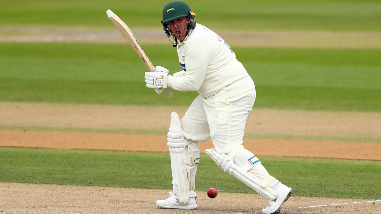 Mark Cosgrove plays watchfully, Sussex v Leicestershire, County Championship Division Two, Hove, April 5, 2019