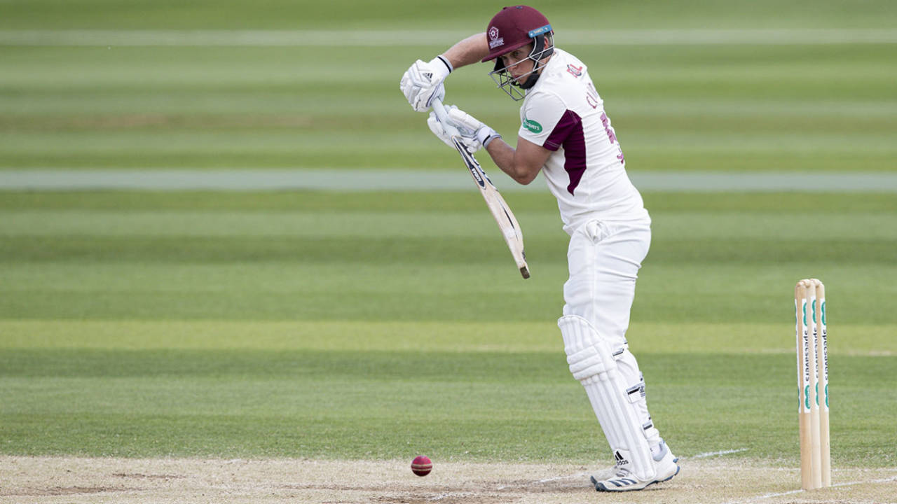 Ben Curran batting, Northamptonshire v Sussex, County Championship Division Two, The County Ground, May 23, 2019