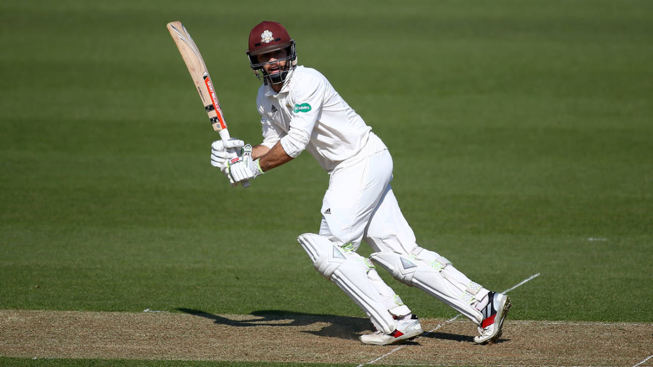 Ben Foakes turns one down the leg side, Surrey v Essex, County Championship Division One, The Kia Oval, April 11, 2019