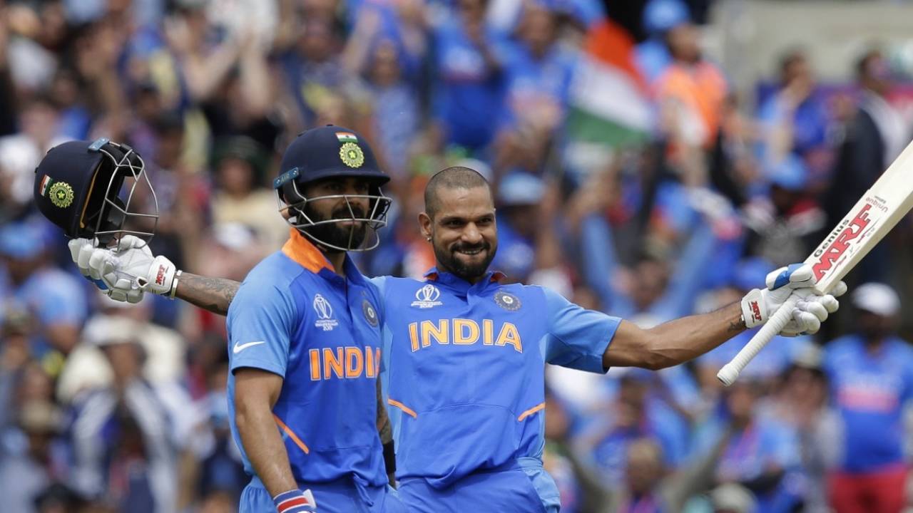 Shikhar Dhawan raises a 17th ODI ton, Australia v India, World Cup 2019, The Oval, June 9, 2019