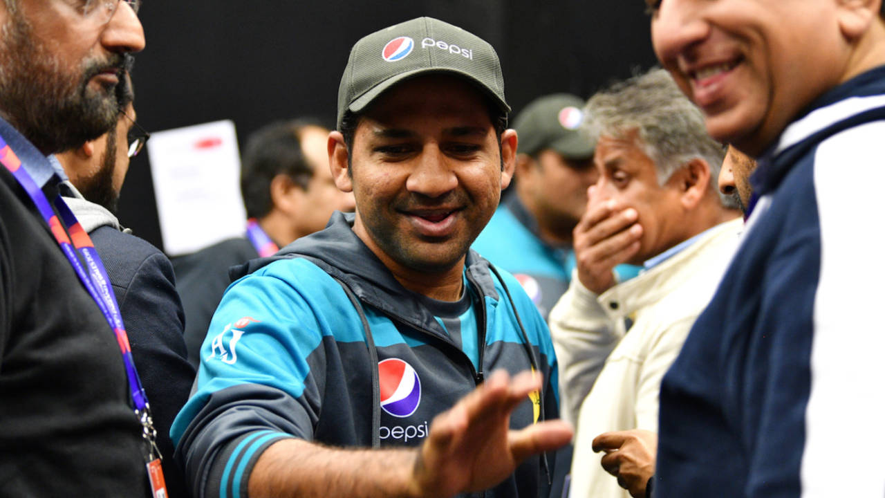 Sarfaraz Ahmed leaves after a press conference, World Cup 2019, Taunton, June 11, 2019