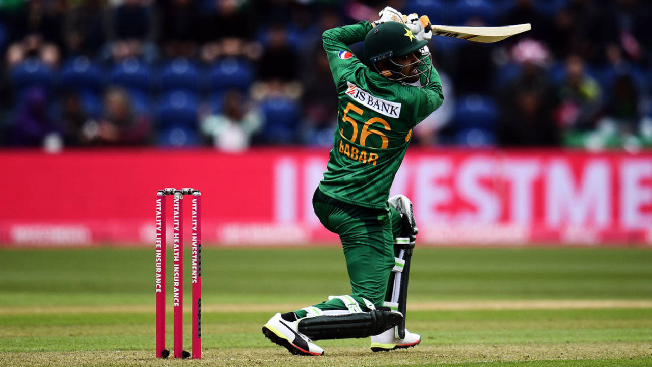 Babar Azam carves one behind point, England v Pakistan, Only T20I, Cardiff, May 5, 2019