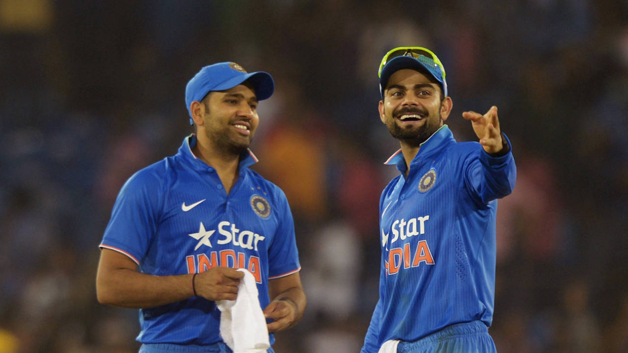 Kohli on Rohit: "When you saw him play, you understood what people were talking about"&nbsp;&nbsp;&bull;&nbsp;&nbsp;AFP/Getty Images
