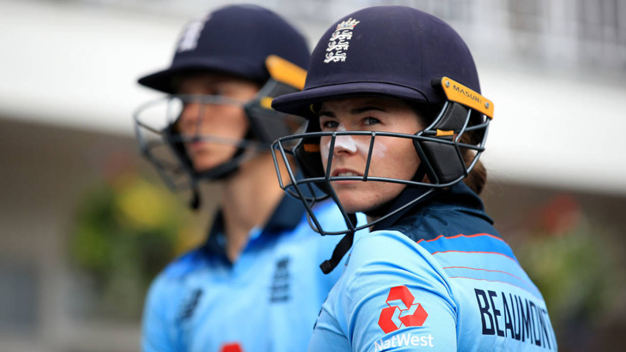 England opener Tammy Beaumont, England Women v West Indies Women, 1st ODI, Leicester, June 6, 2019