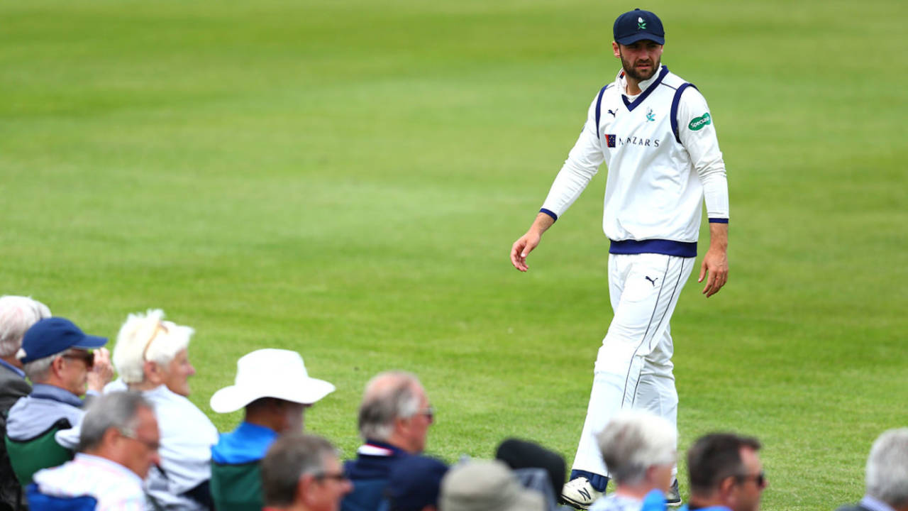 Will Fraine of Yorkshire, Yorkshire v Warwickshire, County Championship Division One, York, June 18, 2019