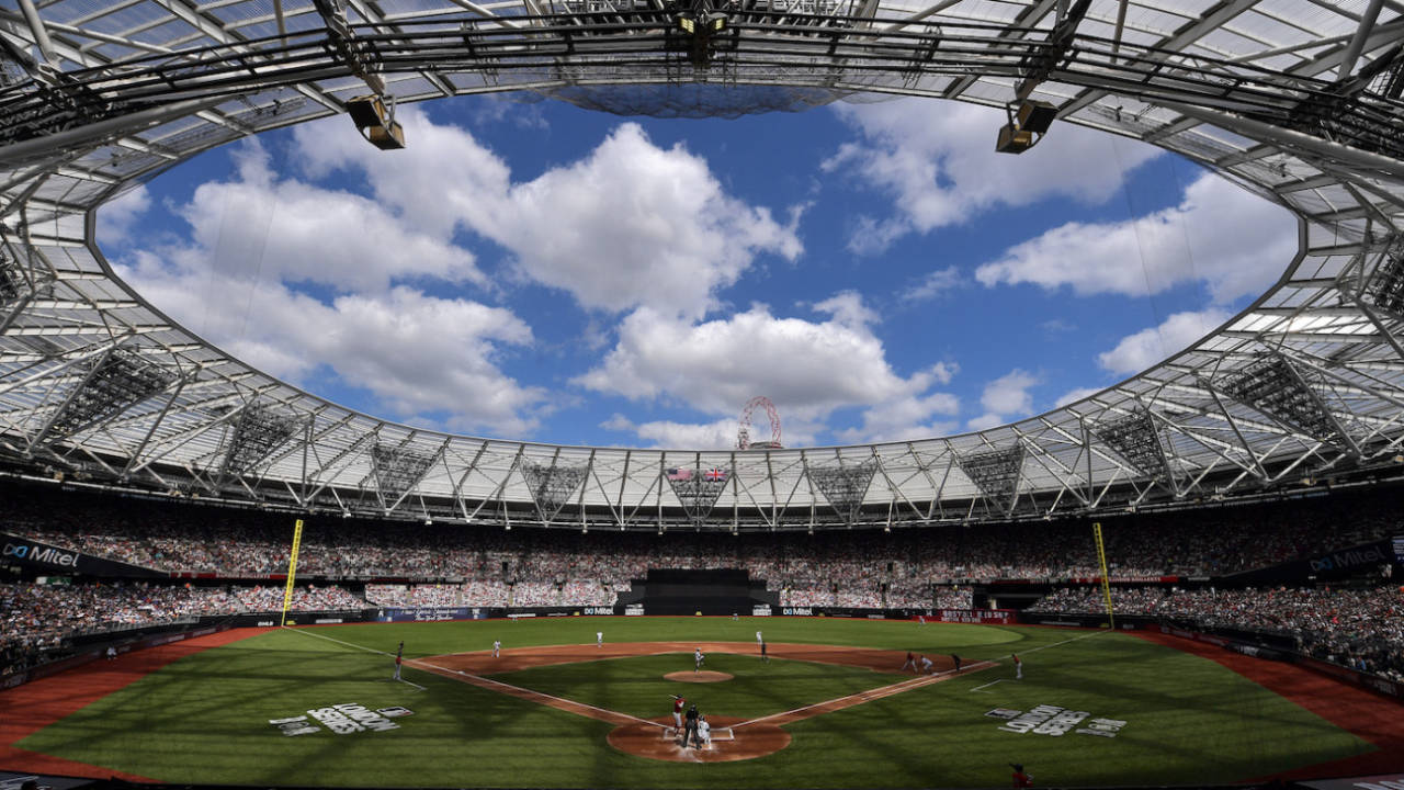London Stadium, home to West Ham United, was repurposed for the Red Sox v Yankees game&nbsp;&nbsp;&bull;&nbsp;&nbsp;Getty Images
