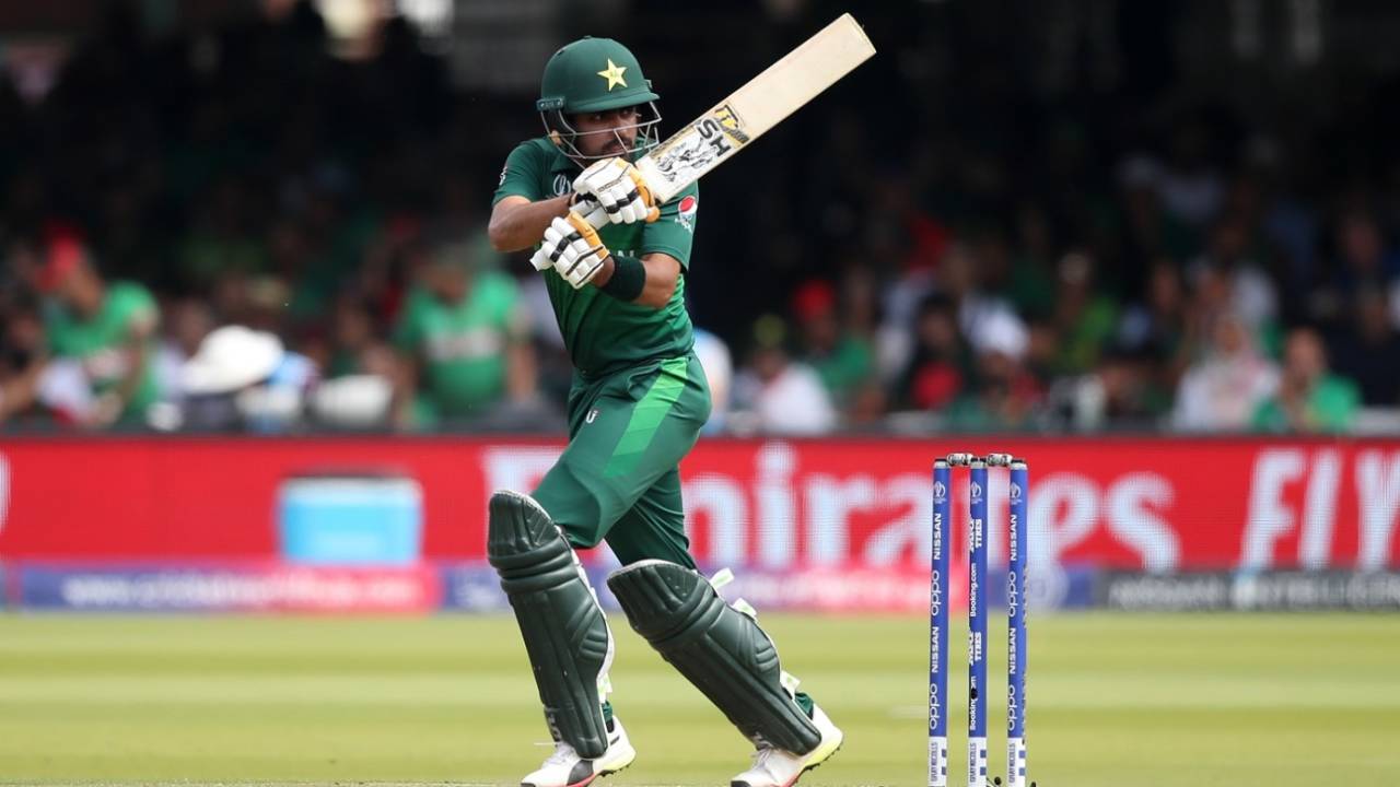 Babar Azam gets those wrists working as he brings up another half-century&nbsp;&nbsp;&bull;&nbsp;&nbsp;Getty Images