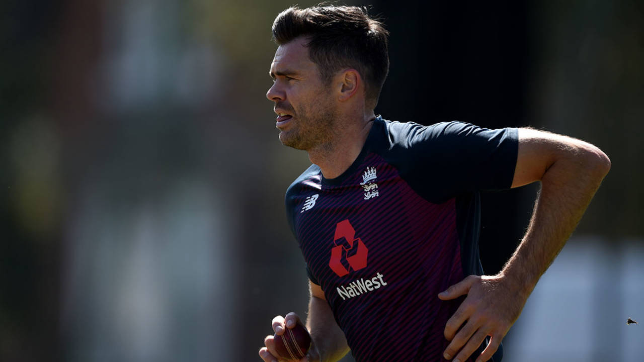 James Anderson bowls in the nets&nbsp;&nbsp;&bull;&nbsp;&nbsp;Getty Images