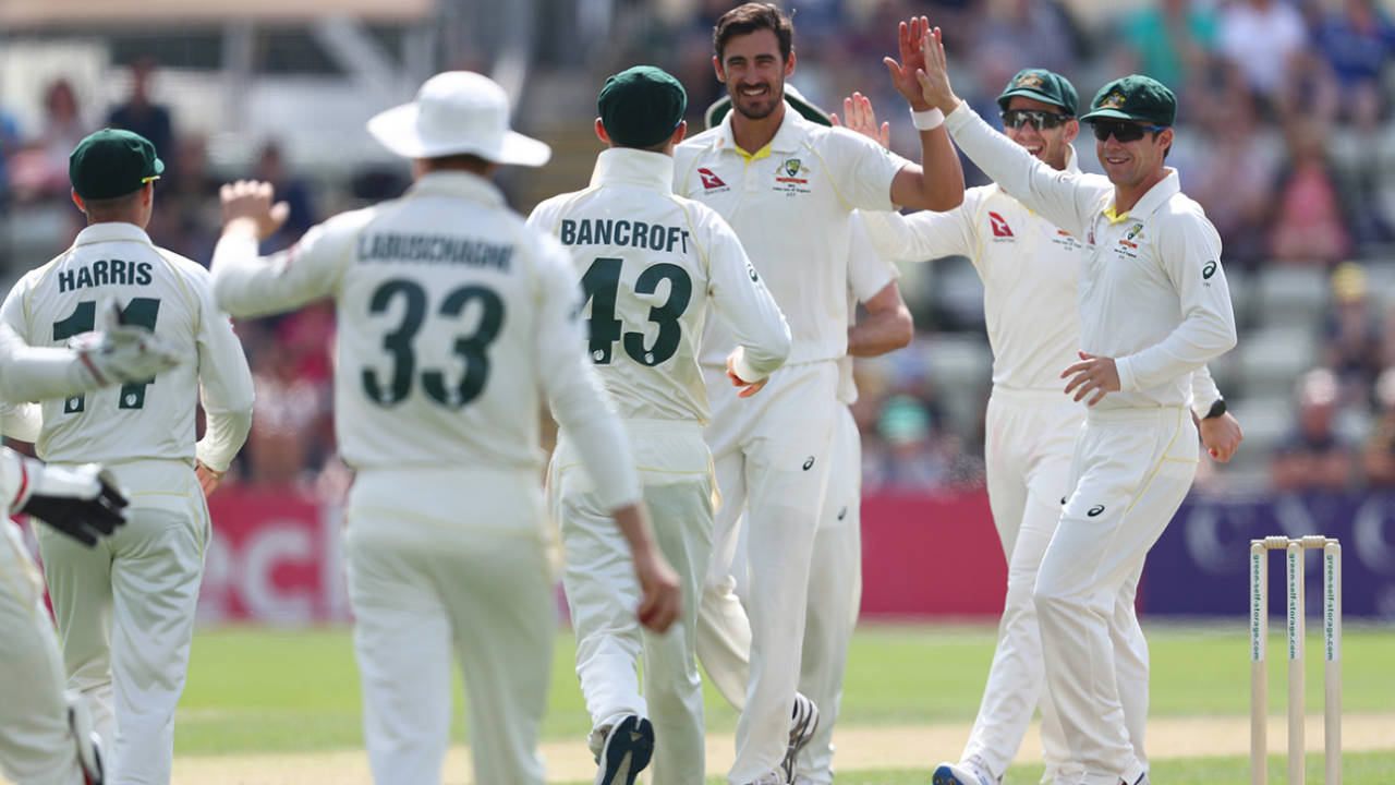 Mitchell Starc claimed a solitary wicket on the second day&nbsp;&nbsp;&bull;&nbsp;&nbsp;Getty Images