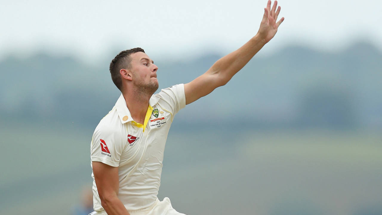 Josh Hazlewood is hoping for a chance in the second Test